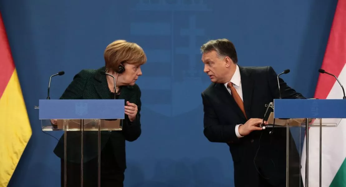 Merkel szemet huny Orbán Európa-ellenes politikája felett