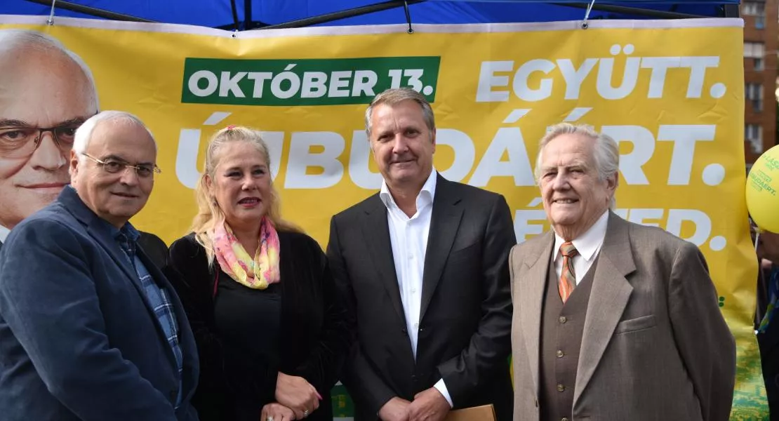 Újbuda volt polgármesterei támogatják László Imre polgármesterjelöltet