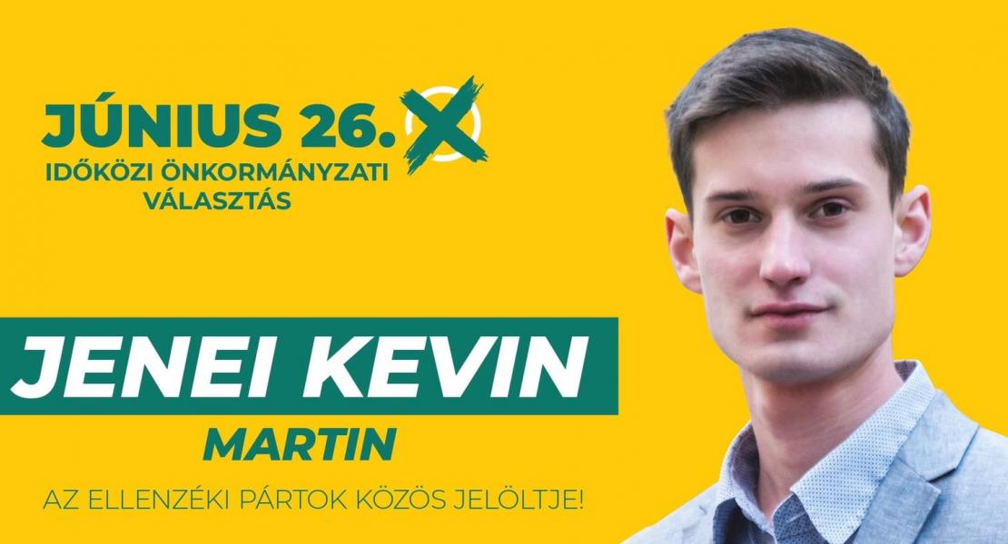 Már össze is gyűjtötte az induláshoz szükséges ajánlásokat Jenei Kevin Martin, a DK, a Jobbik, az MSZP, az LMP és a Párbeszéd közös jelöltje az erzsébetvárosi időközi önkormányzati választásra