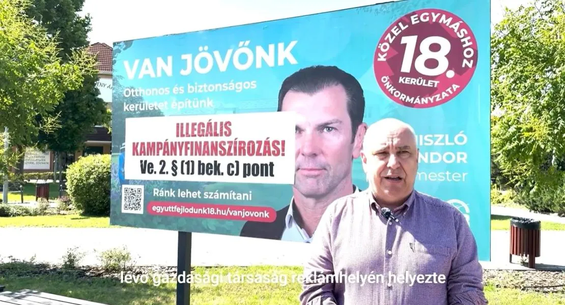A DK feljelentést tesz, mert plakátrongálással kampányolt a XVIII. kerületben a volt fideszes polgármester