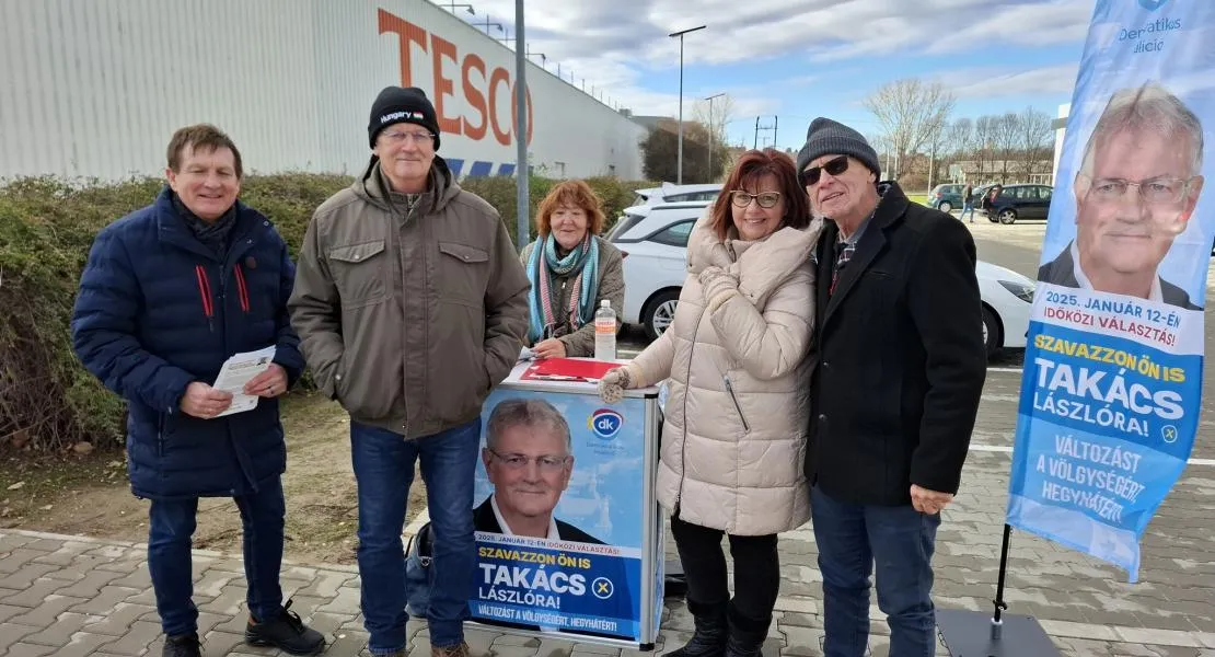 A DK jelöltje megkezdte az ajánlásgyűjtést a Tolna 2. időközi választásra 