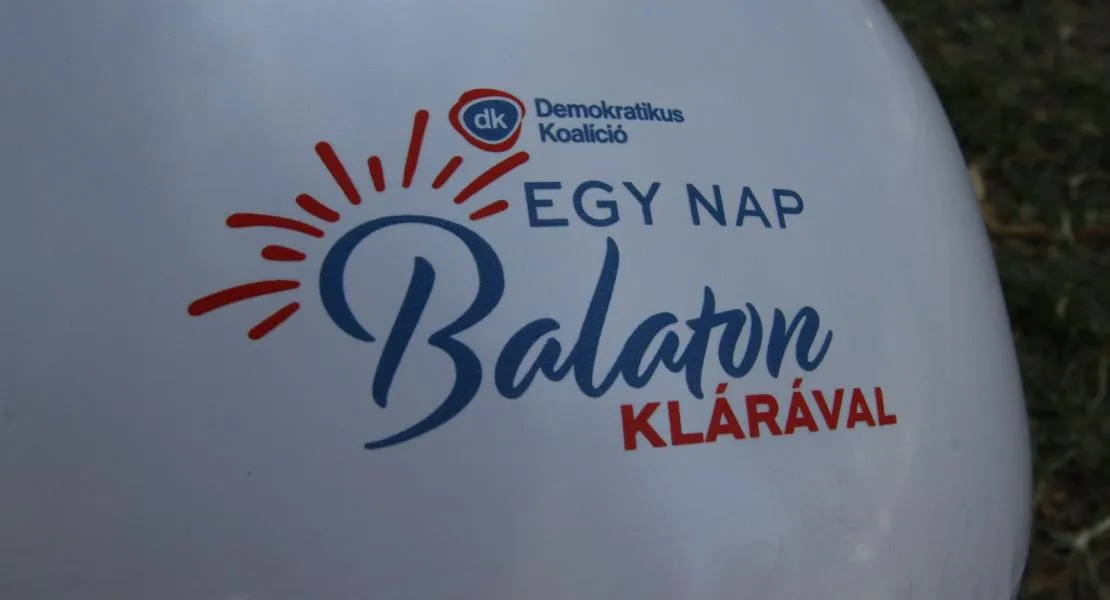Dobrev Klára: Olyan embereket hoztunk ma a Balatonra, akik nélkülünk nem látták volna idén a magyar tengert