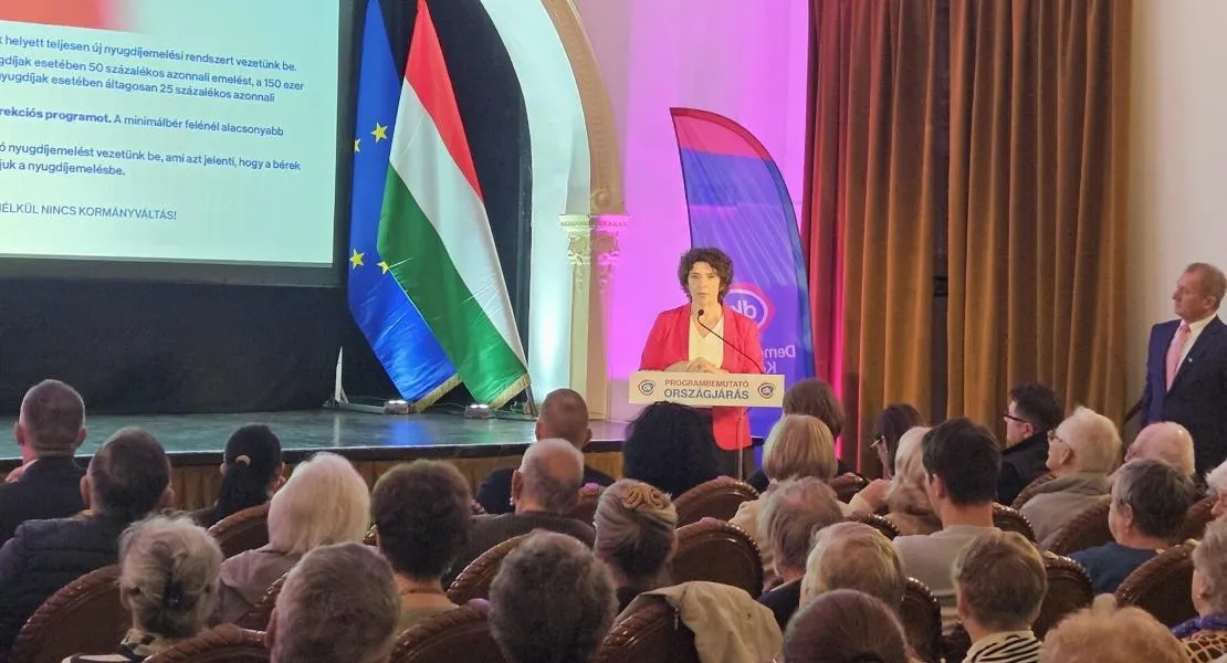 Dobrev Klára bemutatta a DK választási programját