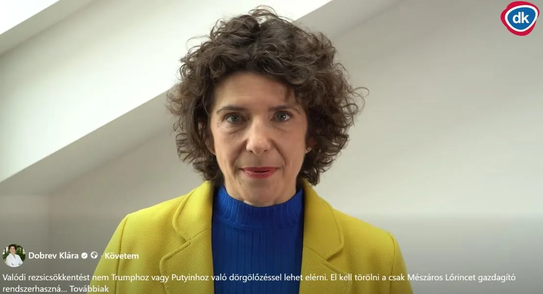 Dobrev Klára: El kell törölni a rendszerhasználati díjat, ami csak Mészáros Lőrincéket gazdagítja!