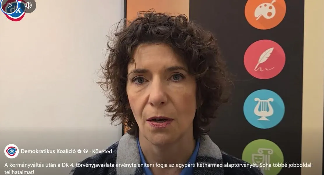 Dobrev Klára: A kormányváltás utáni IV. törvényjavaslatunk az Alaptörvény közjogi érvénytelenségének kimondása, hogy soha többé ne lehessen egypárti alkotmányunk!